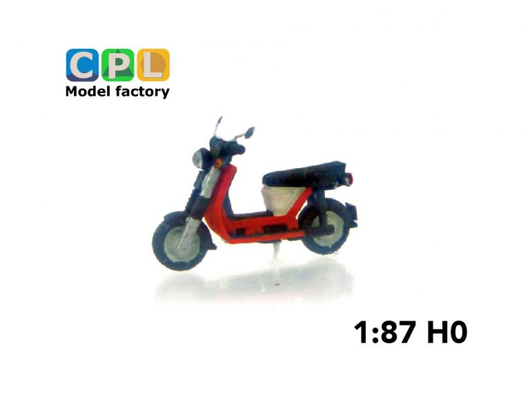 Simson SR80 Roller –rot – weiß
